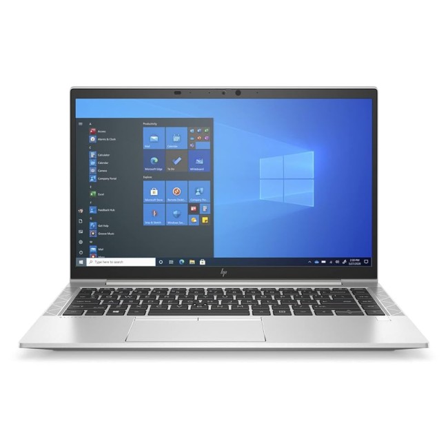 Grado A-  Hp Elitebook 840 G8 con i5-1145G7 - 8Gb Ram 256Gb SSD NVMe 14" FHD W11p Lettore Impronte