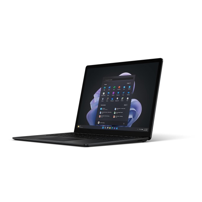 Grado A- Microsoft Surface laptop 5 con i7-1265u - 16Gb di Ram 512Gb SSD NVMe 13.5" Touchscreen Matte Black W11p